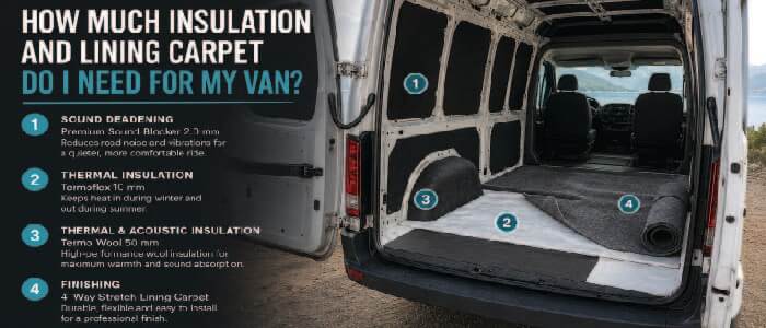 How Much Van Insulation Do I Need? Material Guide